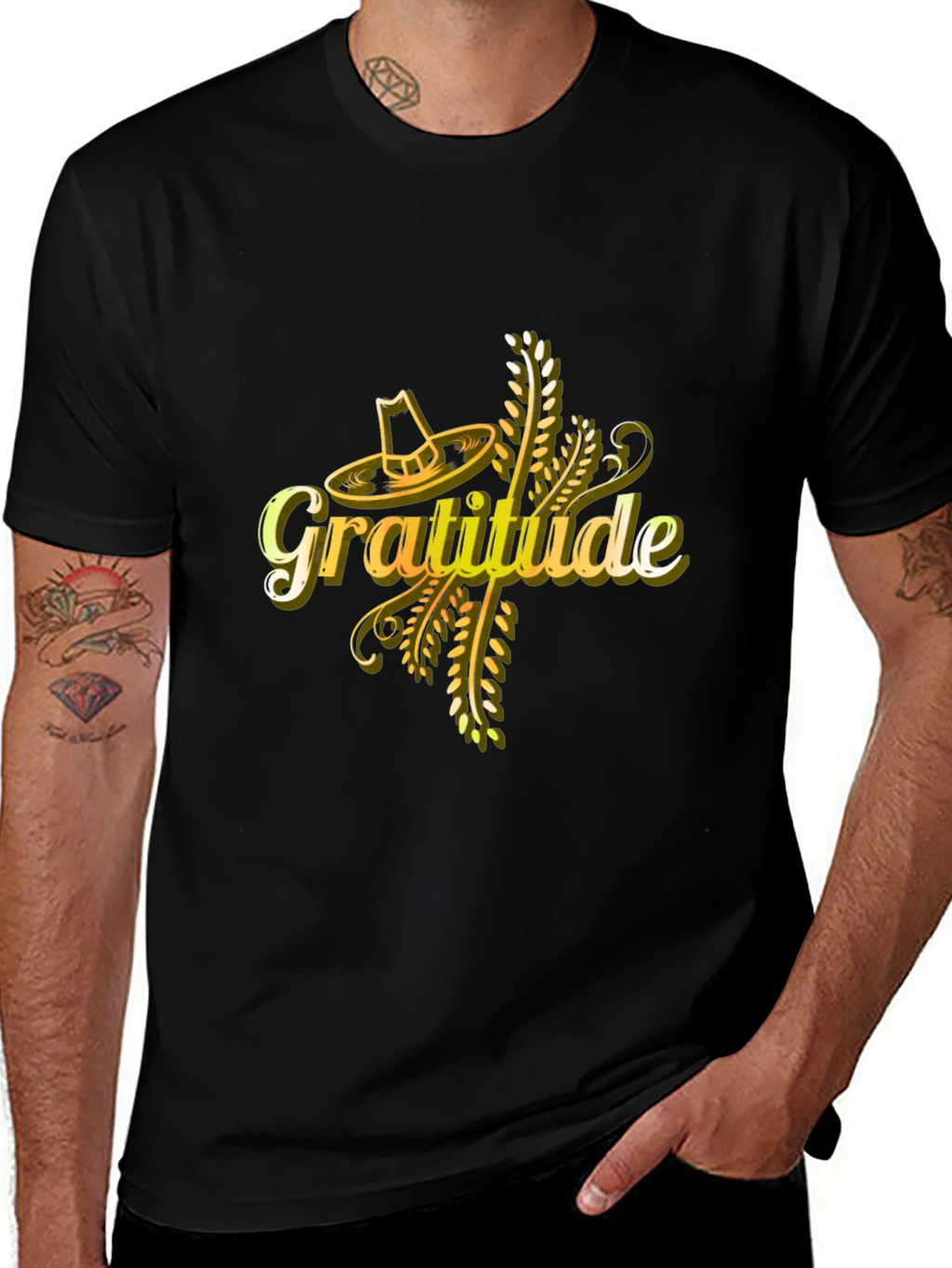 Gratitude T-Shirt - Thanksgiving Holiday Tee