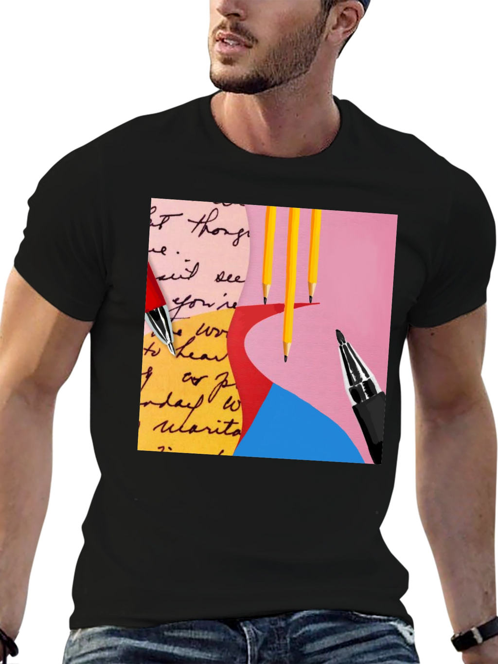 Creative Illustration Graphic T-Shirt