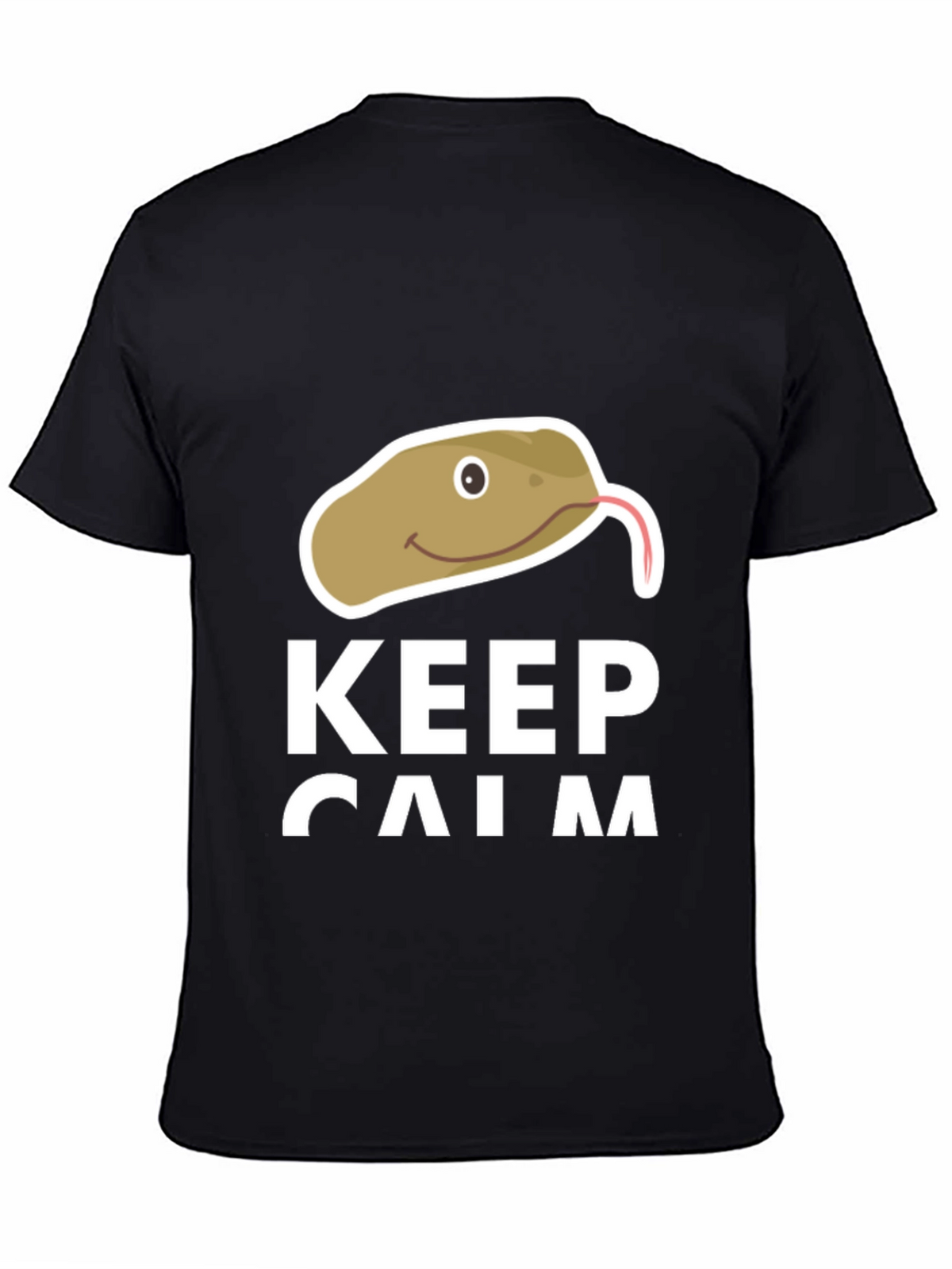 Keep Calm Snake T-Shirt - Funny Novelty Tee