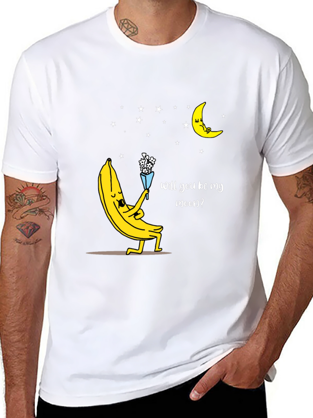 Banana Moon Proposal Graphic T-Shirt