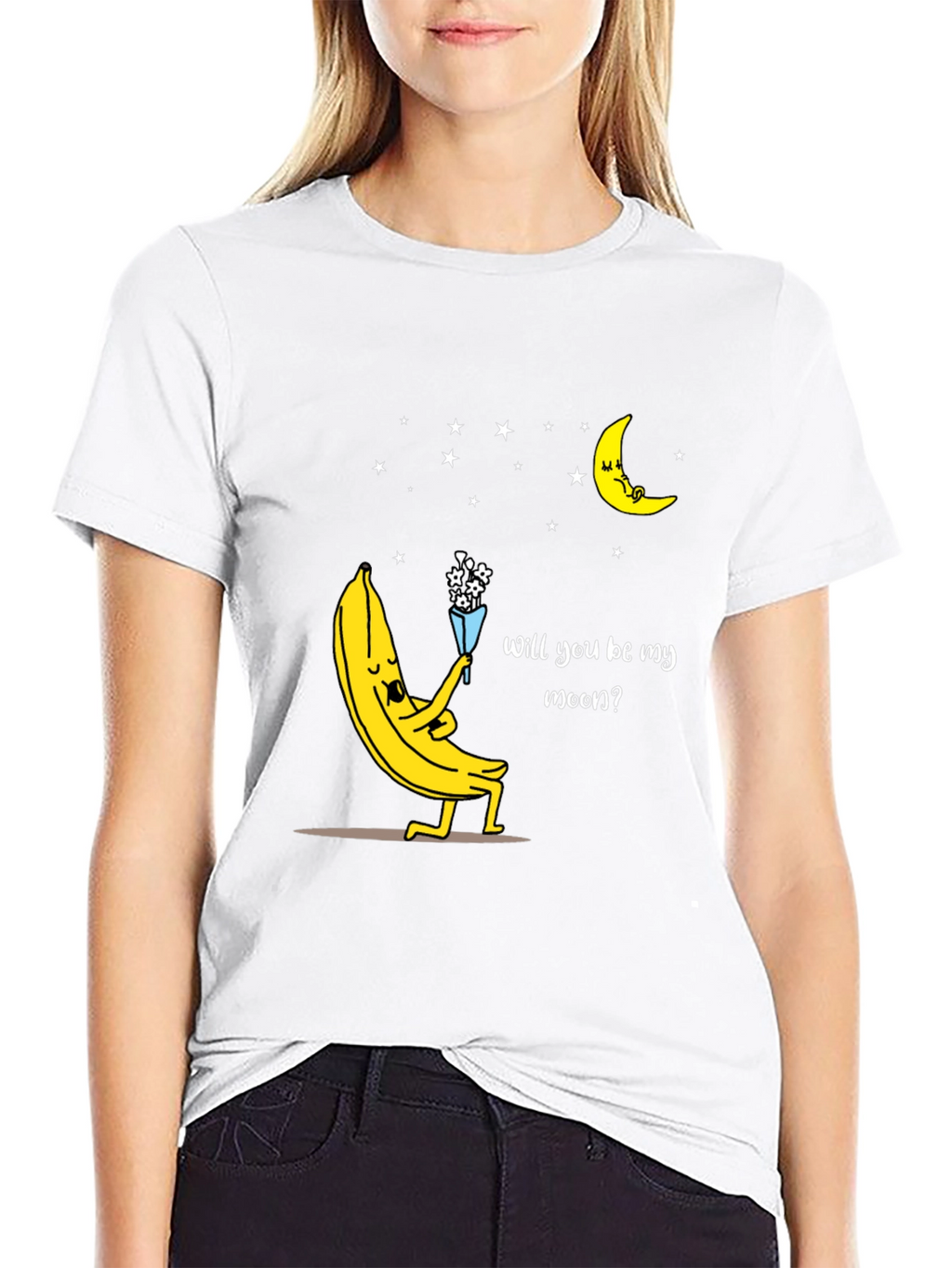 Banana Moon Proposal Graphic T-Shirt