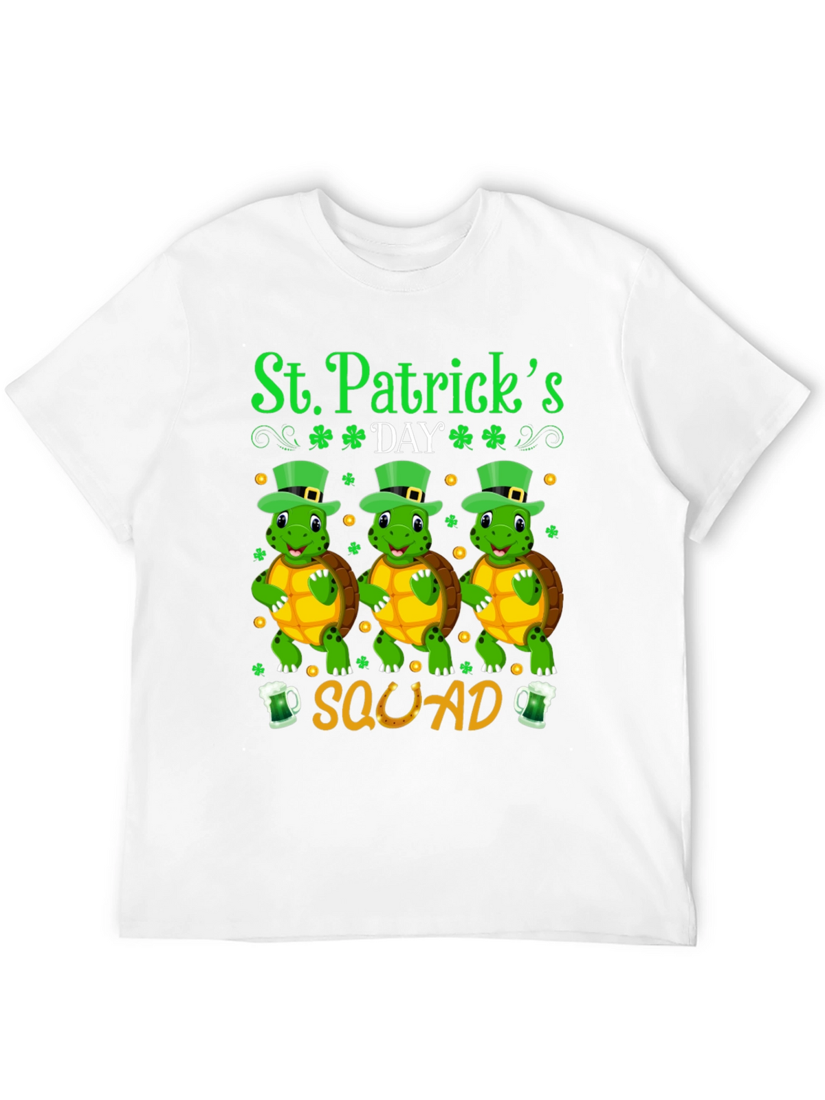St. Patricks Day Turtle Squad T-Shirt