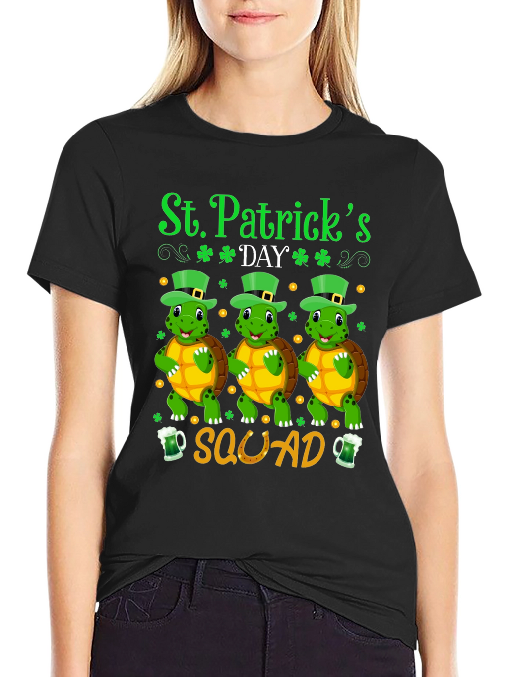 St. Patricks Day Turtle Squad T-Shirt