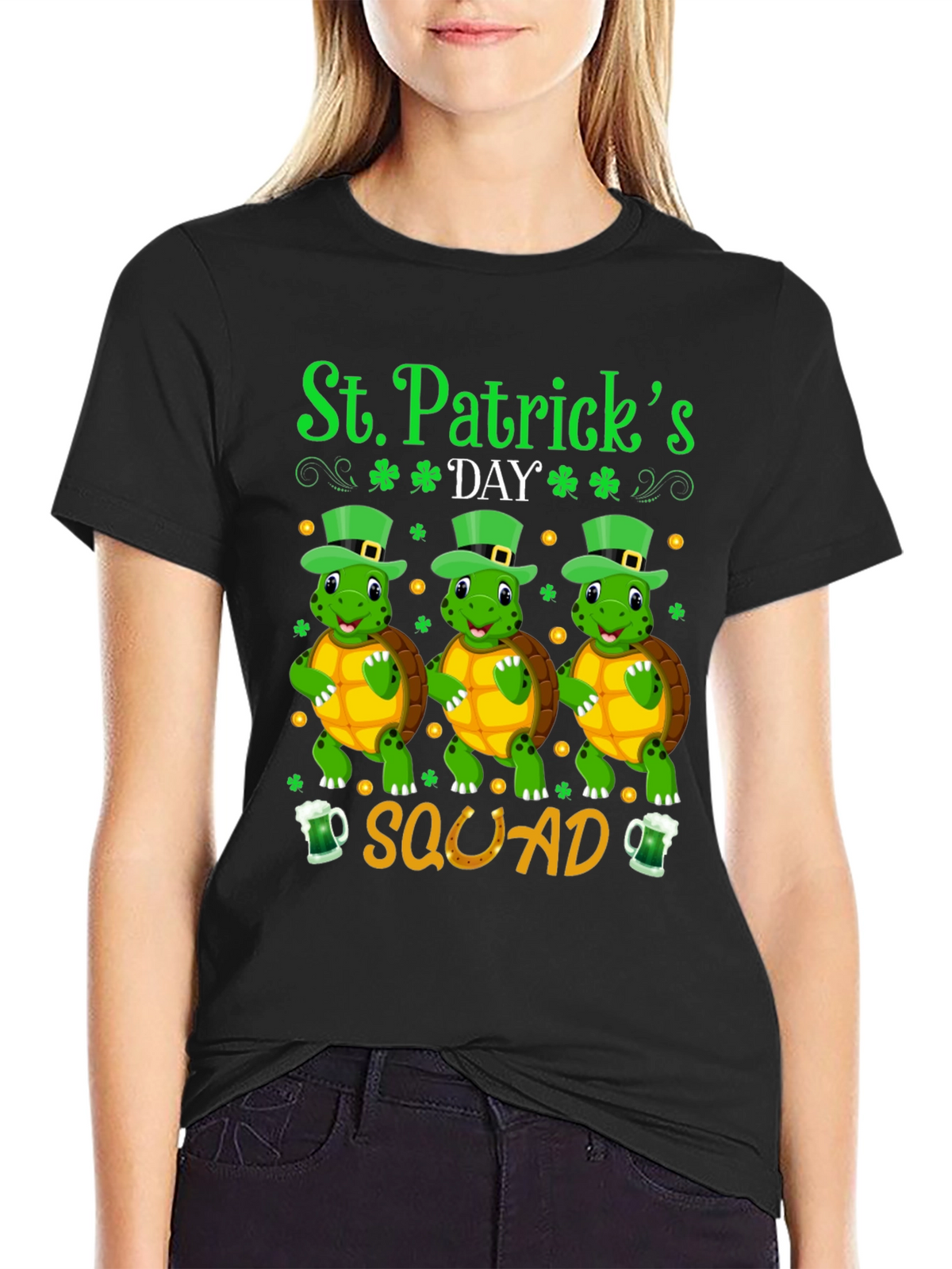 St. Patricks Day Turtle Squad T-Shirt