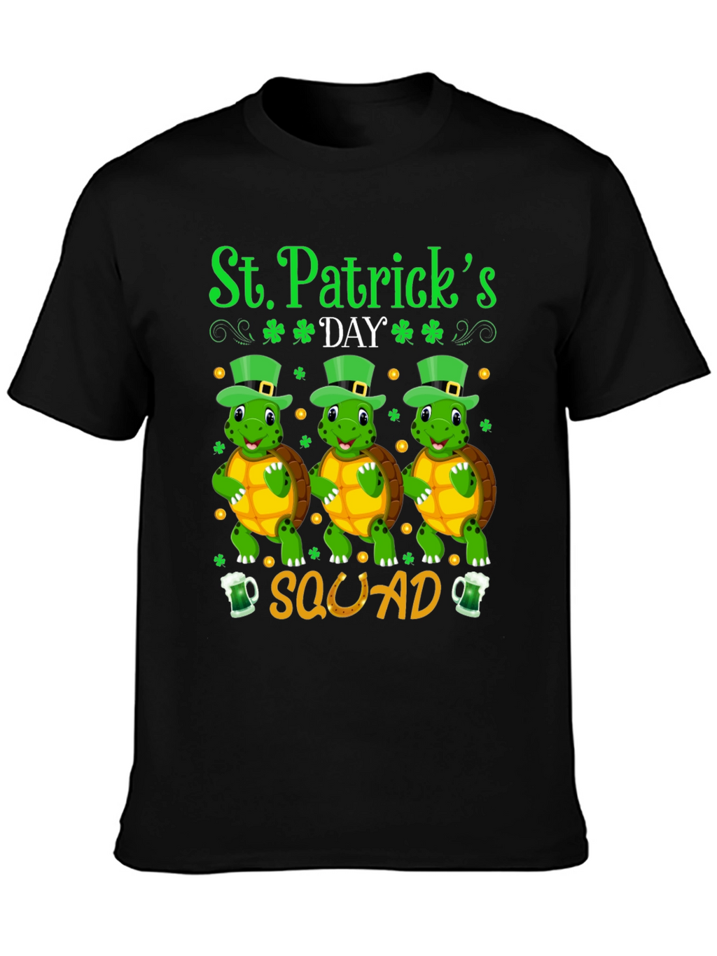 St. Patricks Day Turtle Squad T-Shirt