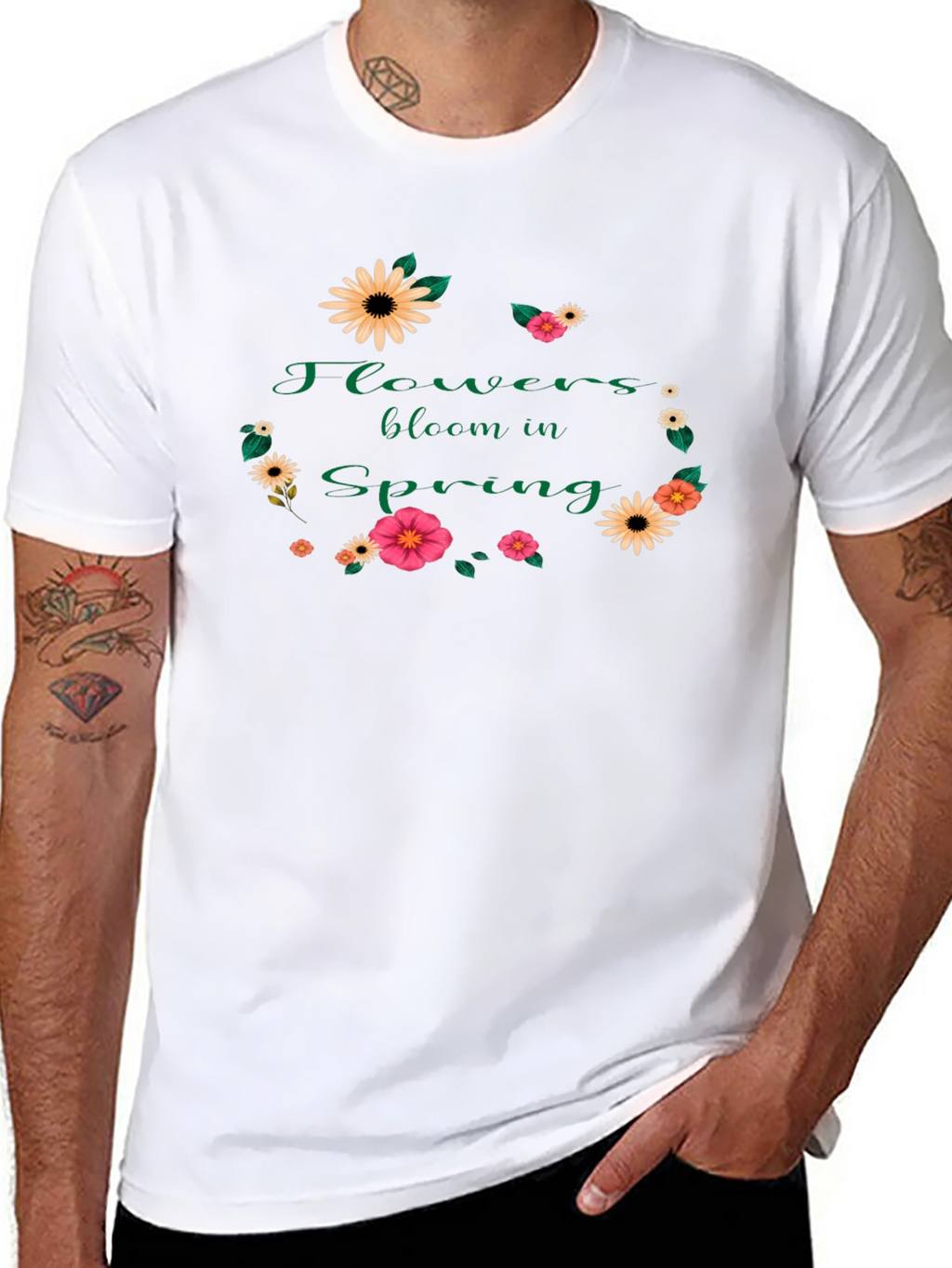 Flowers Bloom in Spring T-Shirt