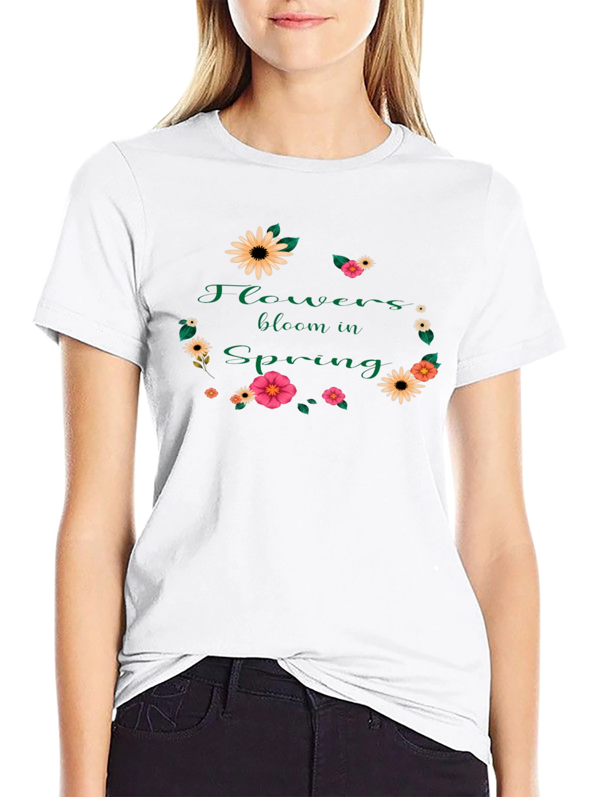 Flowers Bloom in Spring T-Shirt