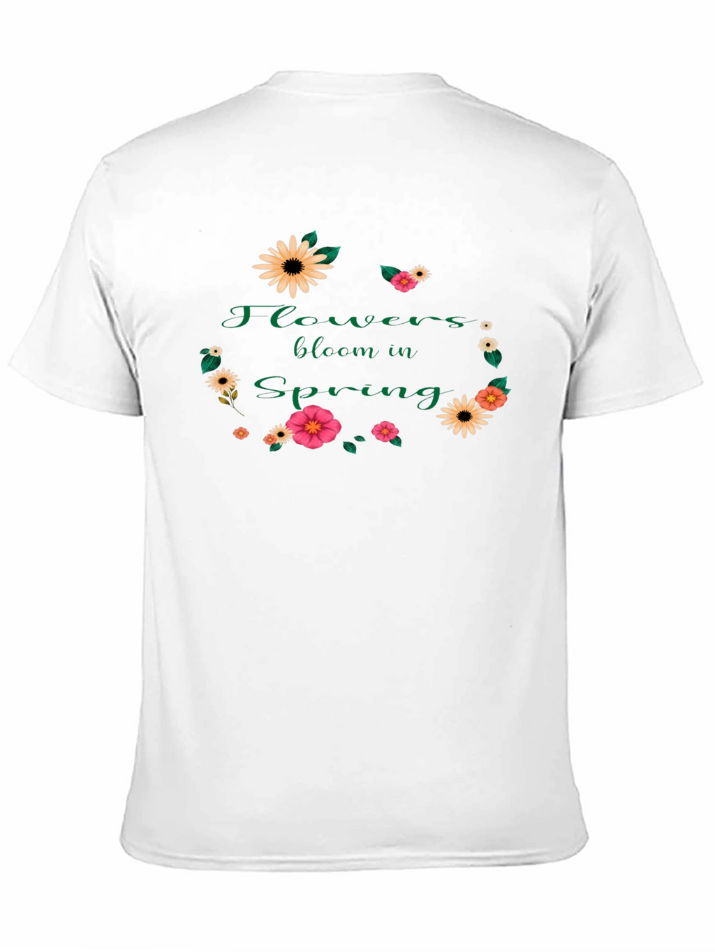 Flowers Bloom in Spring T-Shirt
