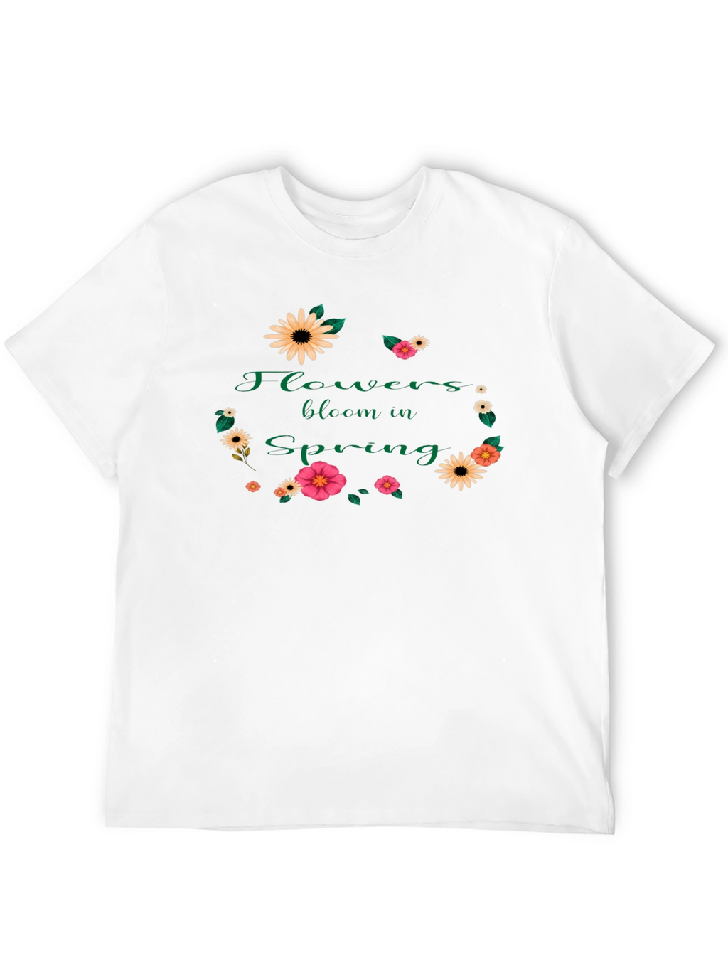 Flowers Bloom in Spring T-Shirt
