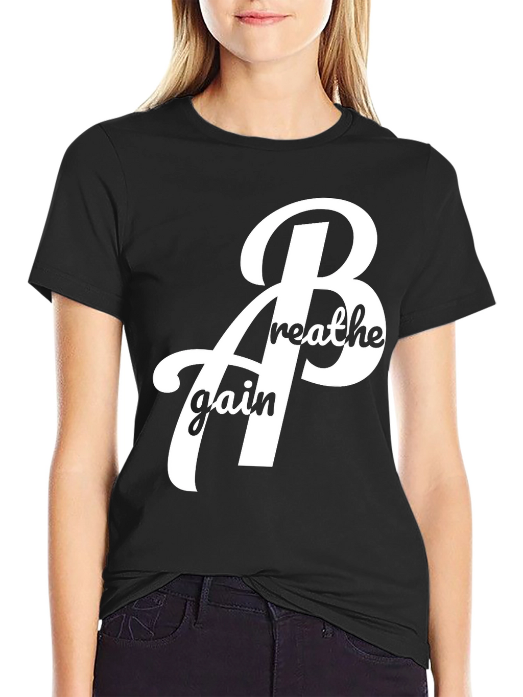 Breathe Again Graphic Tee - Stylish Comfort
