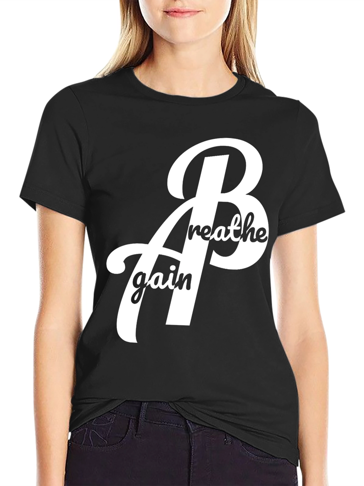 Breathe Again Graphic Tee - Stylish Comfort