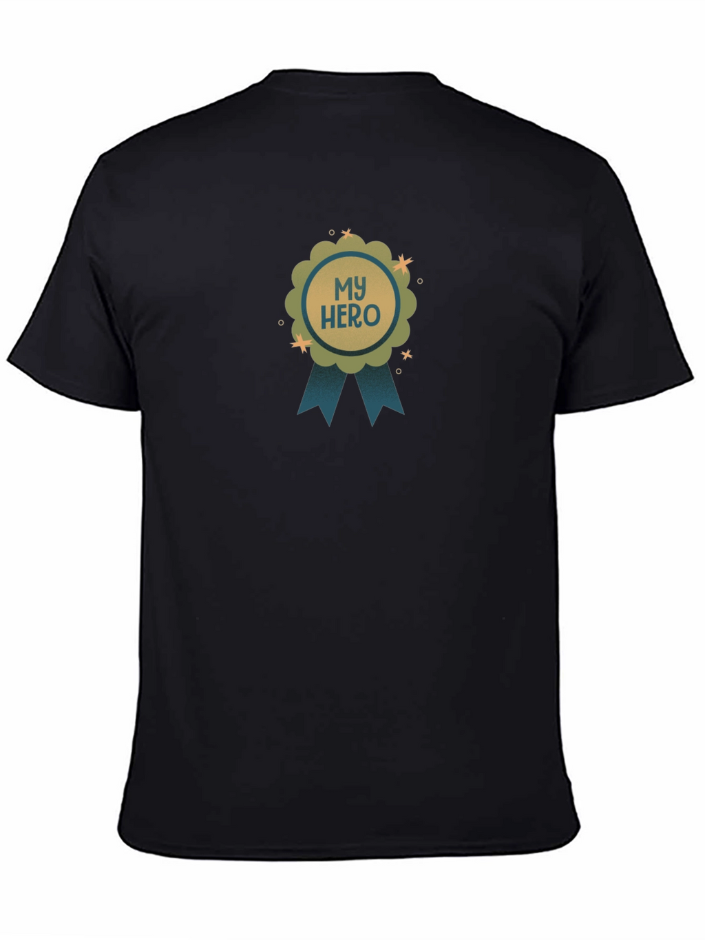 My Hero Graphic T-Shirt - Black