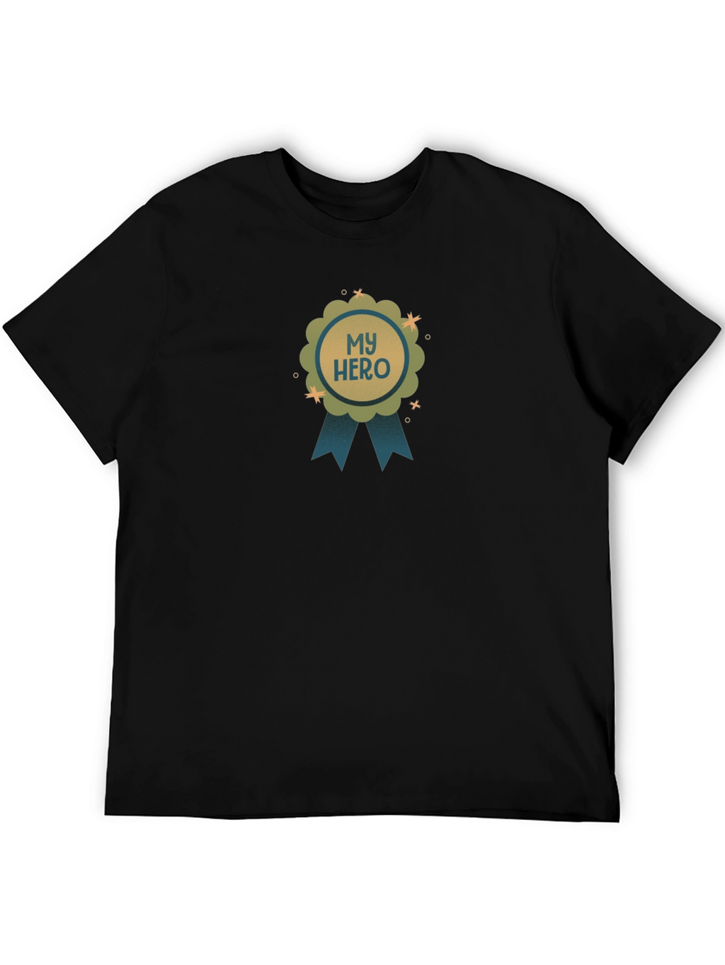 My Hero Graphic T-Shirt - Black