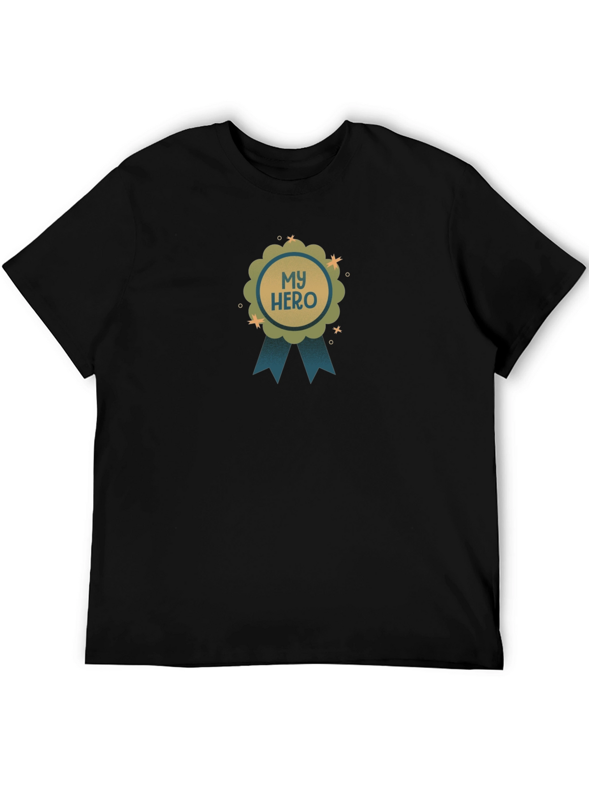 My Hero Graphic T-Shirt - Black