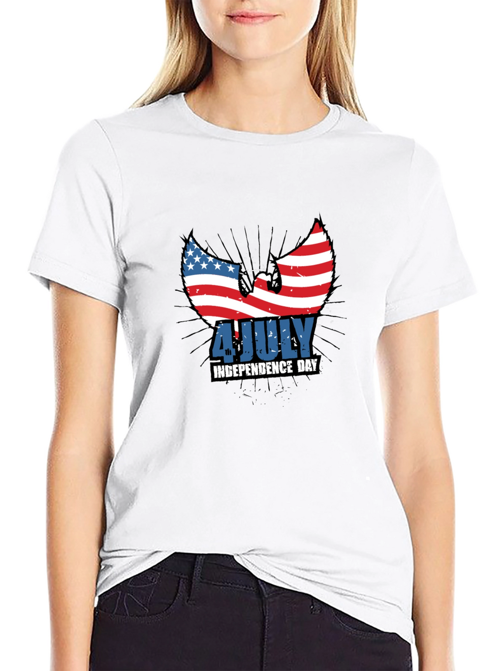 4th of July Independence Day Graphic T-Shirt