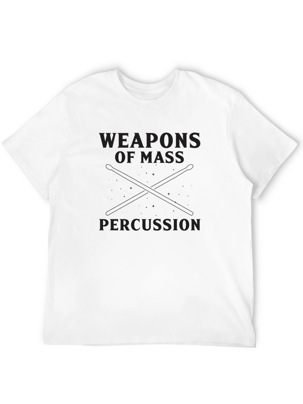 Weapons of Mass Percussion T-Shirt - Music Humor