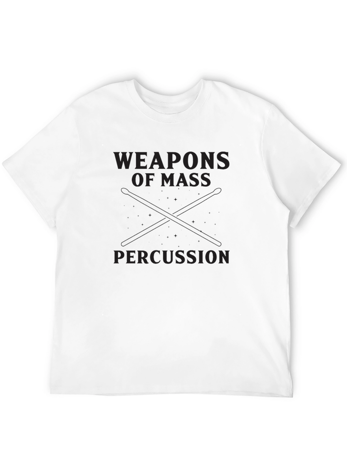 Weapons of Mass Percussion T-Shirt - Music Humor