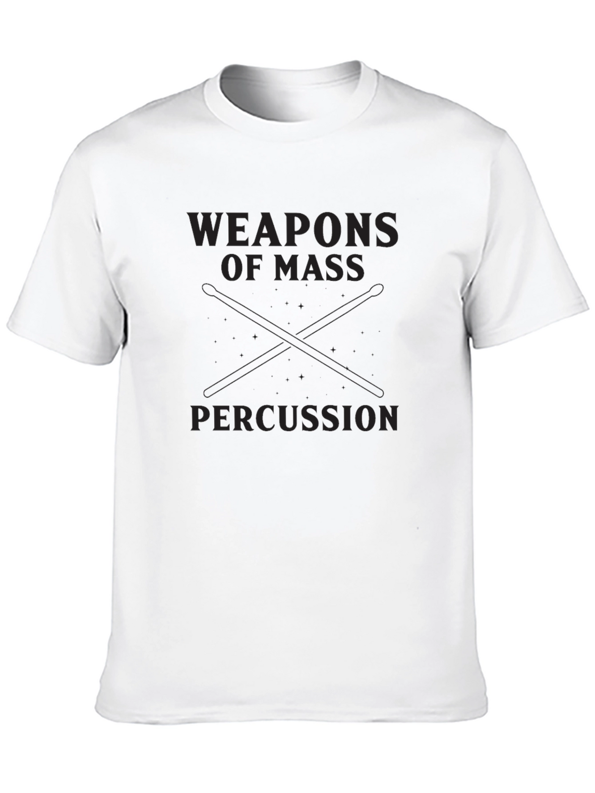 Weapons of Mass Percussion T-Shirt - Music Humor
