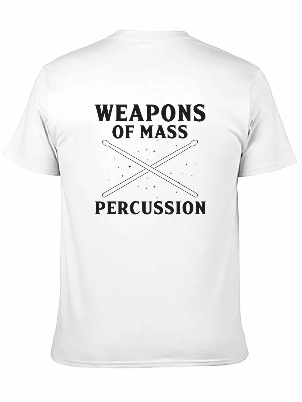 Weapons of Mass Percussion T-Shirt - Music Humor