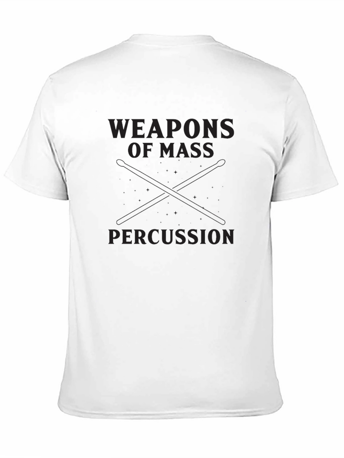 Weapons of Mass Percussion T-Shirt - Music Humor
