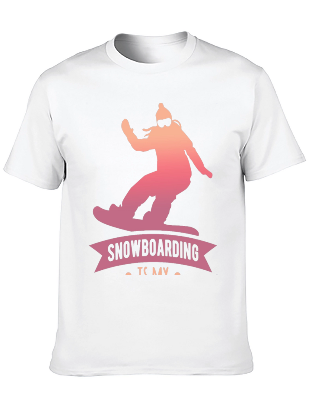 Snowboarding Graphic Tee - Winter Sports Apparel