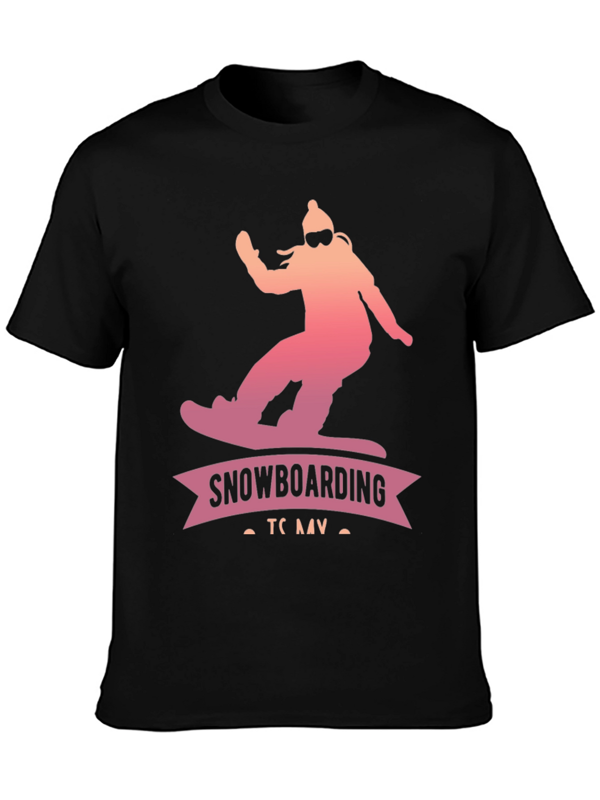 Snowboarding Graphic Tee - Winter Sports Apparel