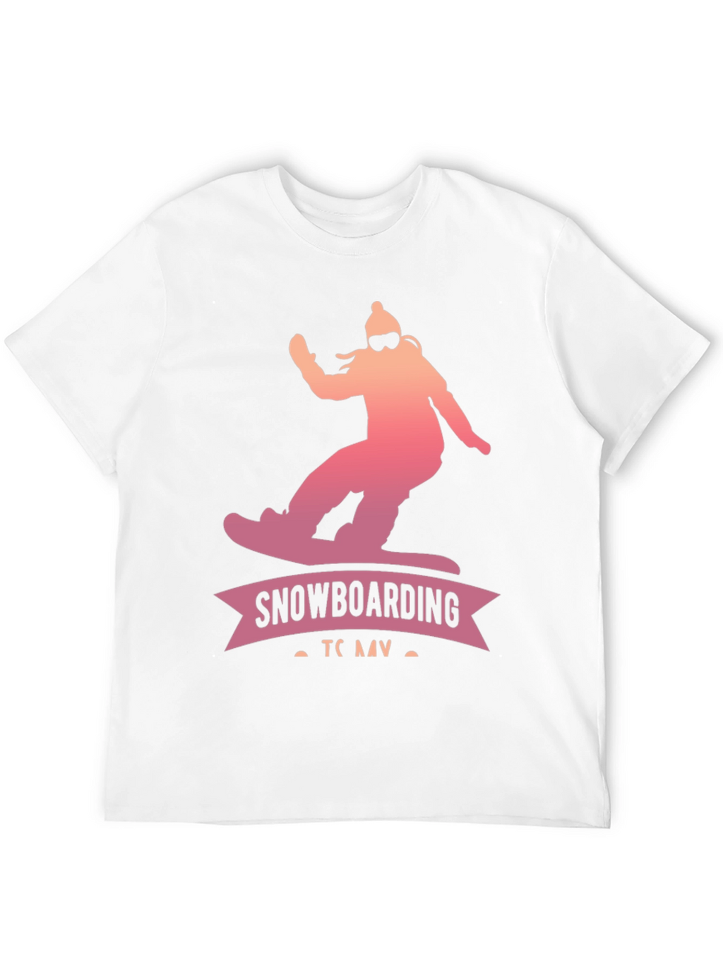 Snowboarding Graphic Tee - Winter Sports Apparel