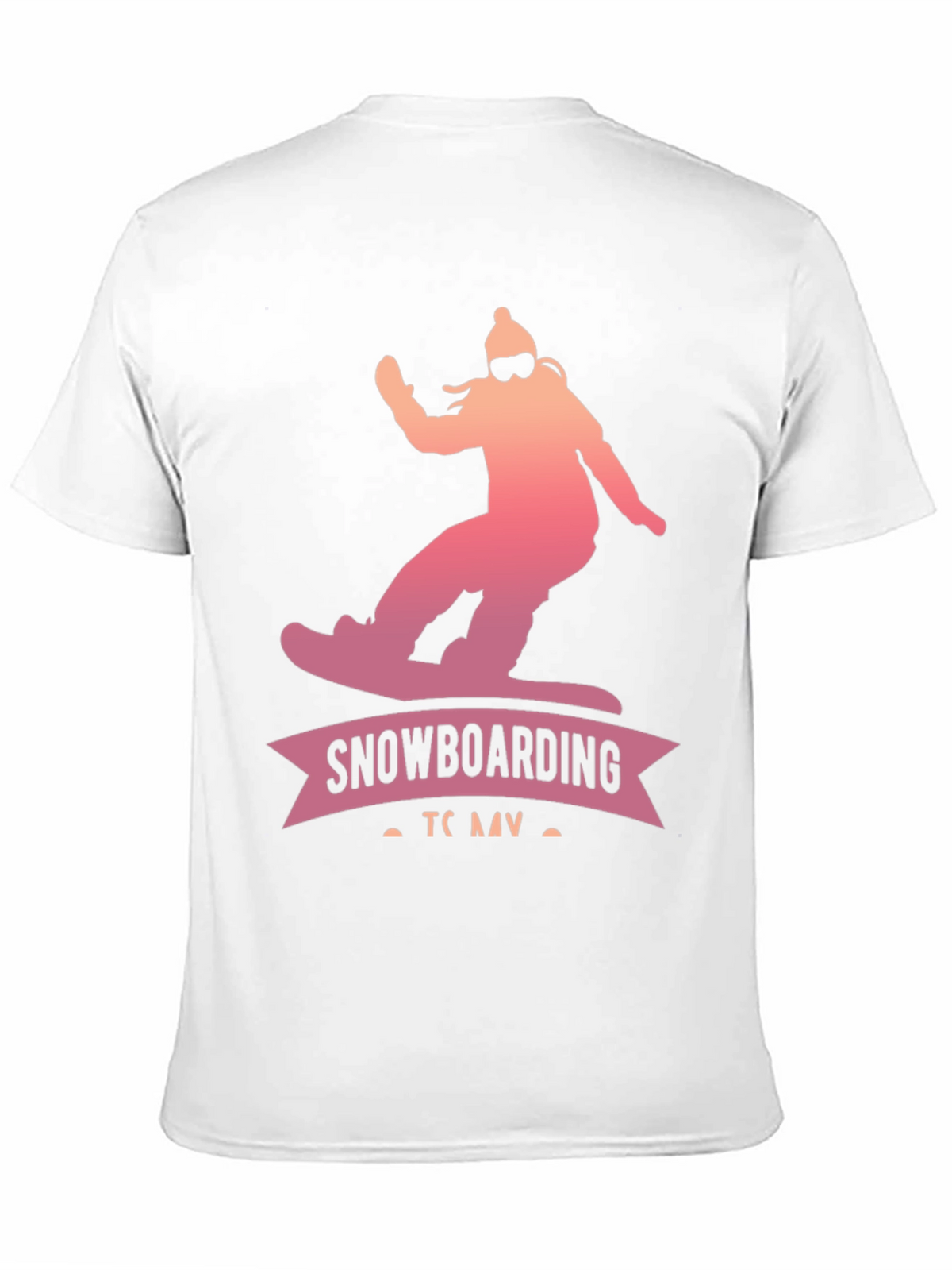Snowboarding Graphic Tee - Winter Sports Apparel