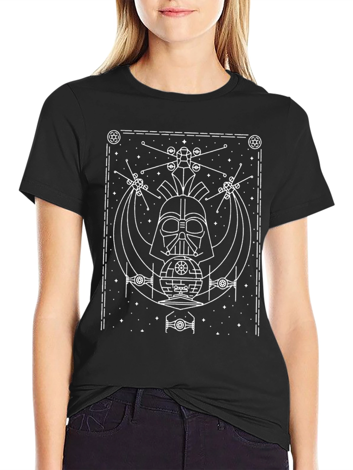 Star Wars Darth Vader Graphic Tee - Black