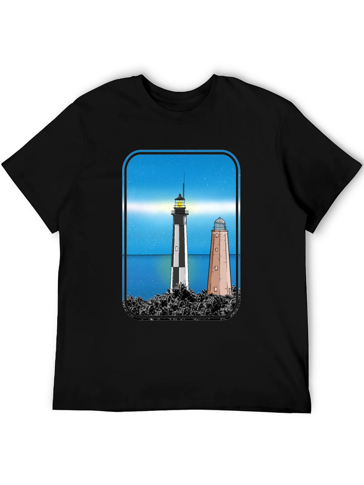 Lighthouse Graphic Print T-Shirt