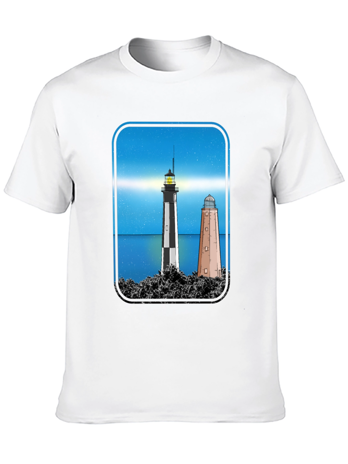 Lighthouse Graphic Print T-Shirt
