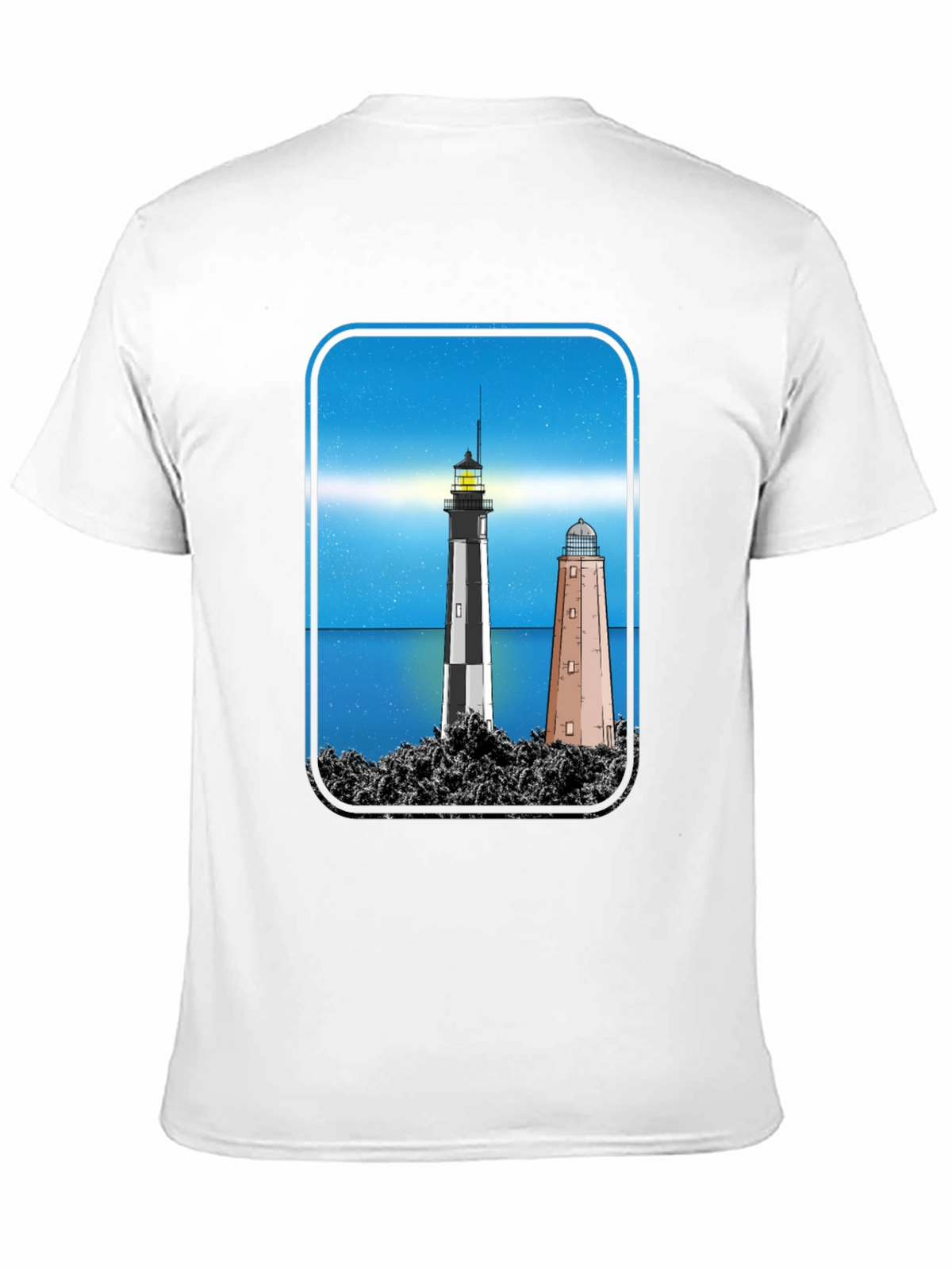 Lighthouse Graphic Print T-Shirt