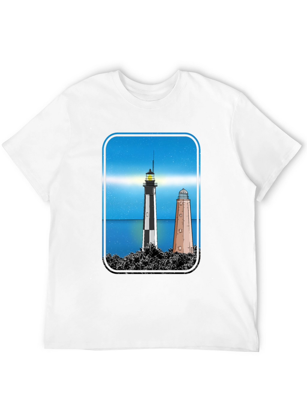Lighthouse Graphic Print T-Shirt