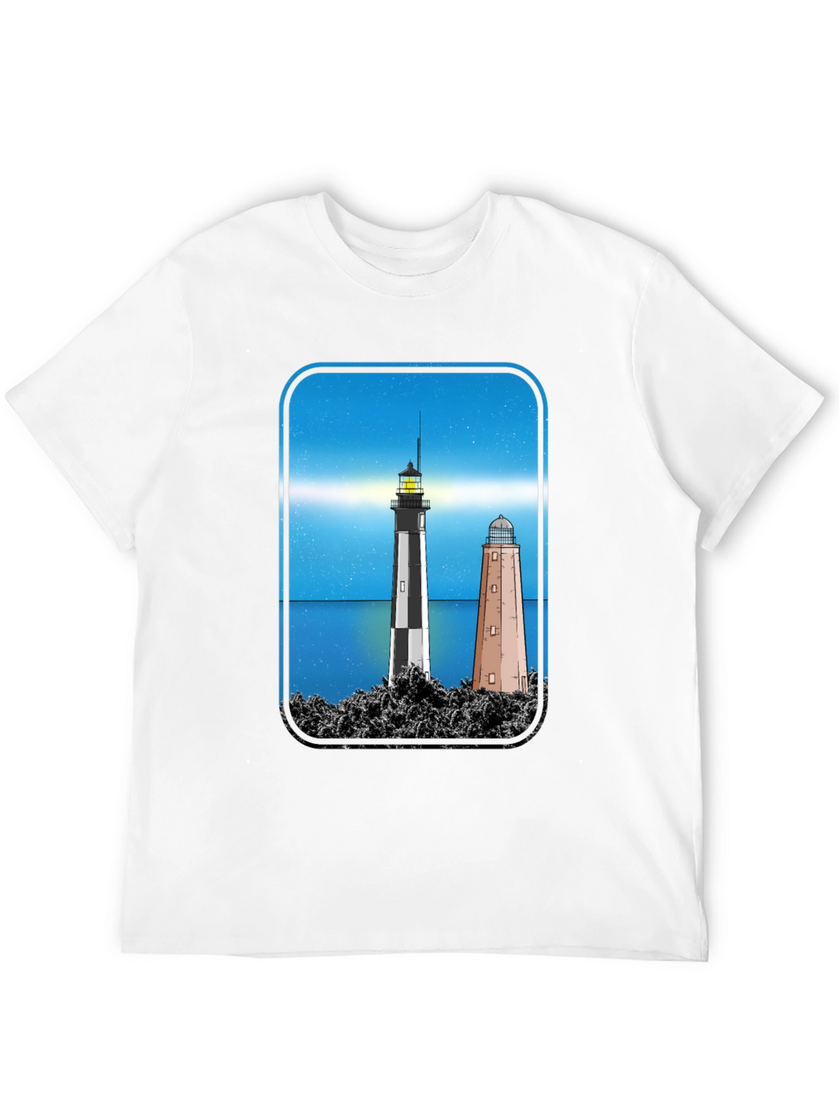 Lighthouse Graphic Print T-Shirt