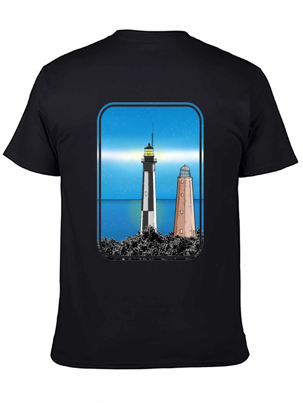 Lighthouse Graphic Print T-Shirt