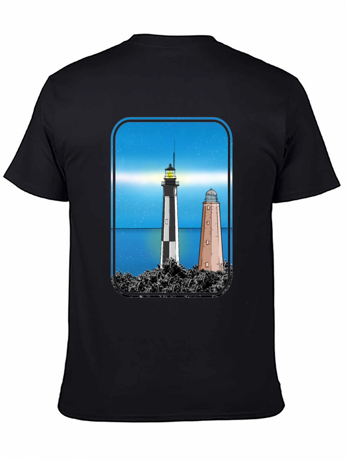 Lighthouse Graphic Print T-Shirt
