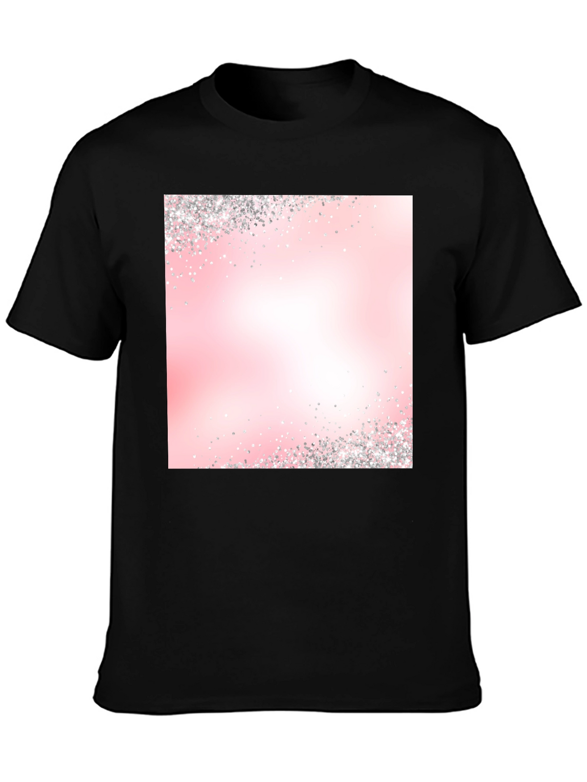 Pink Gradient Sparkle T-Shirt