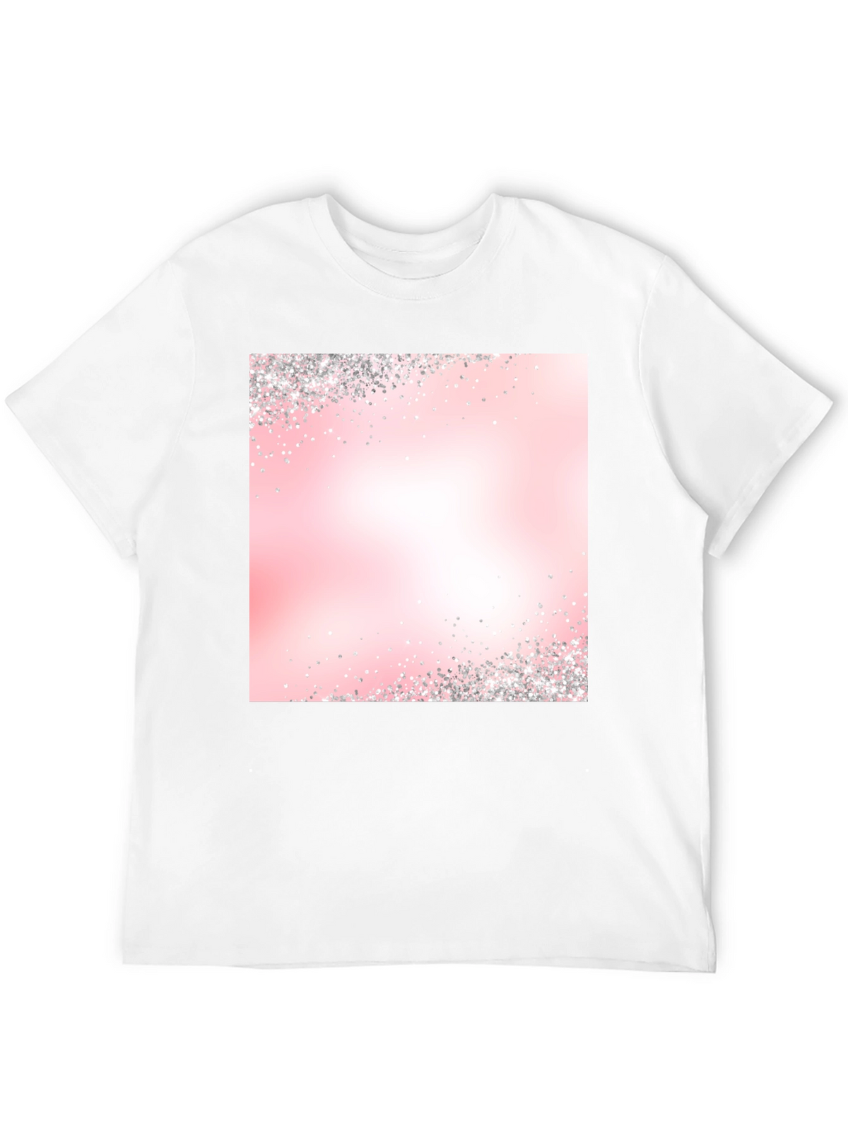 Pink Gradient Sparkle T-Shirt