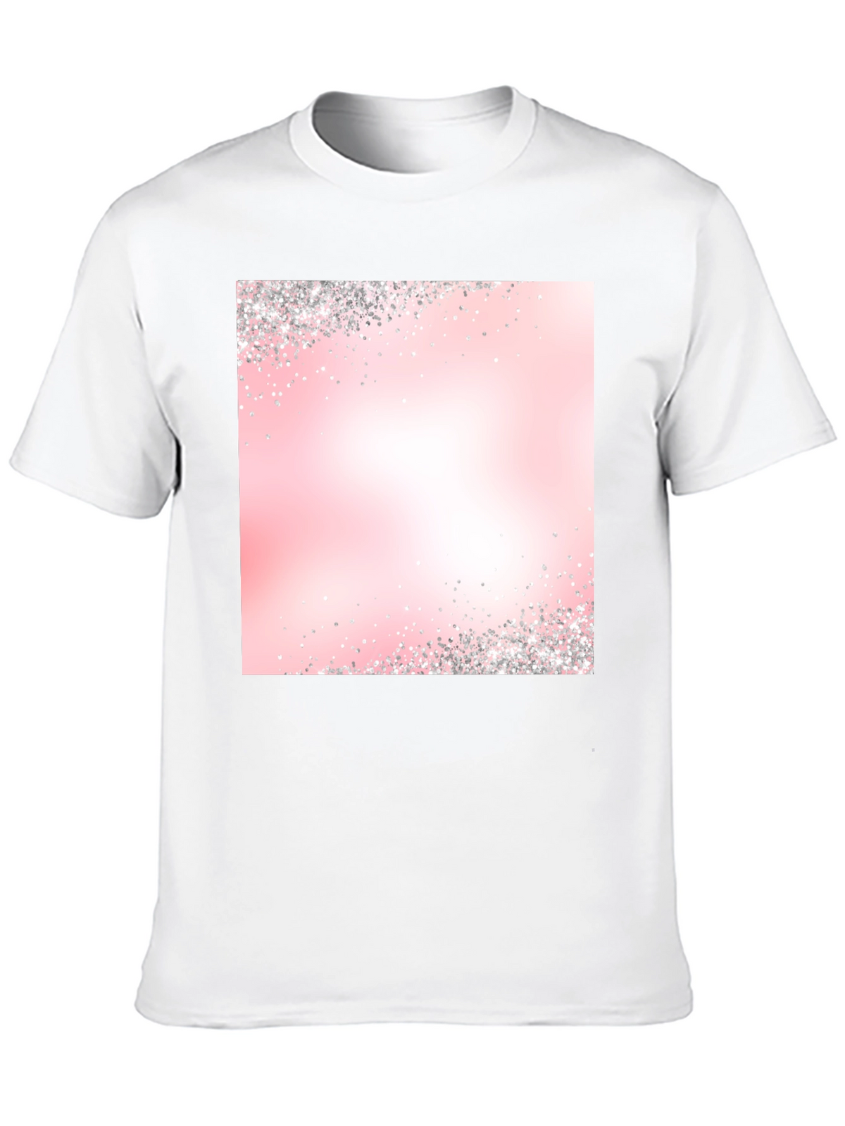 Pink Gradient Sparkle T-Shirt