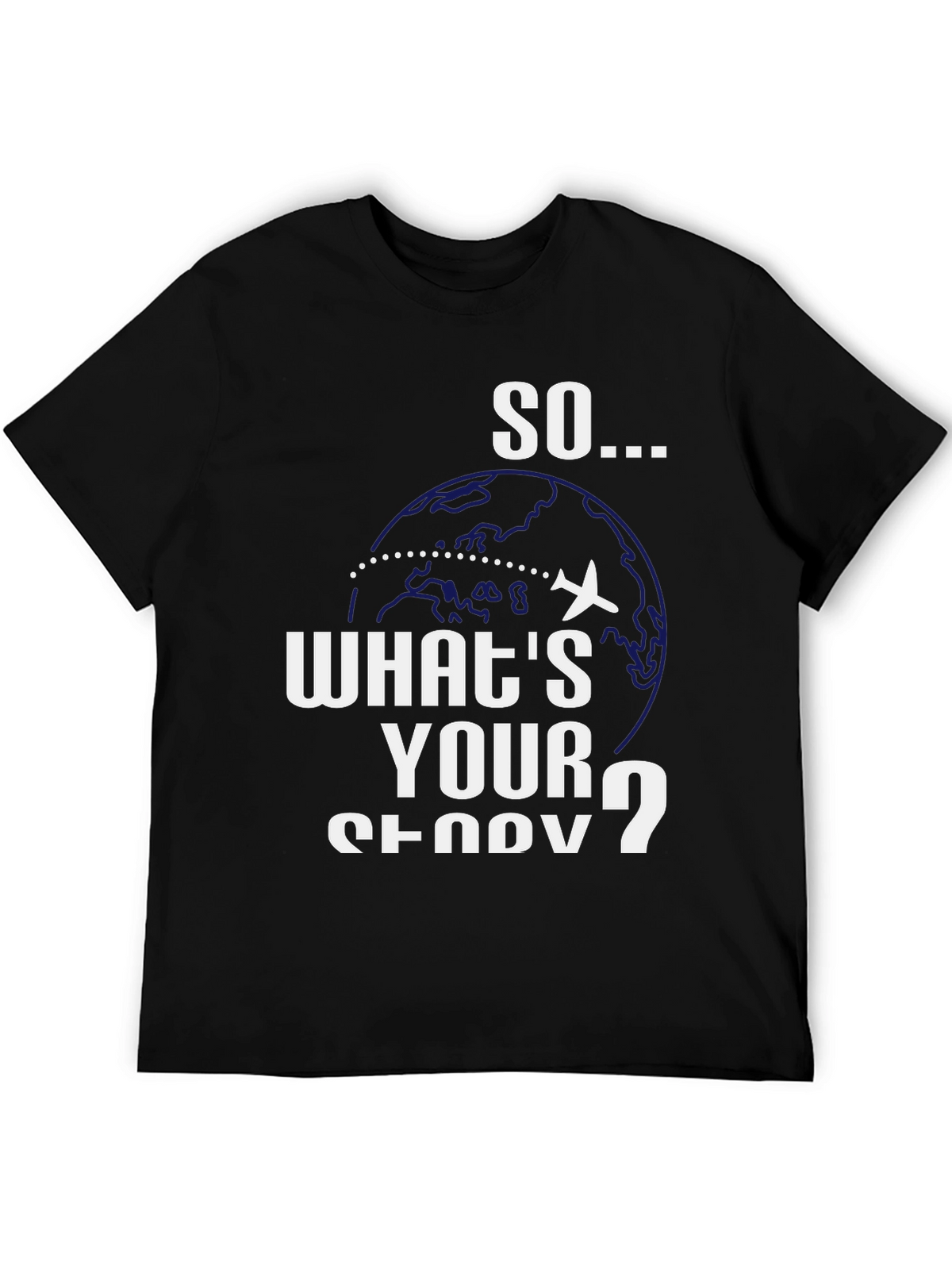 Travel Story T-Shirt - Jetsetter Adventure Tee