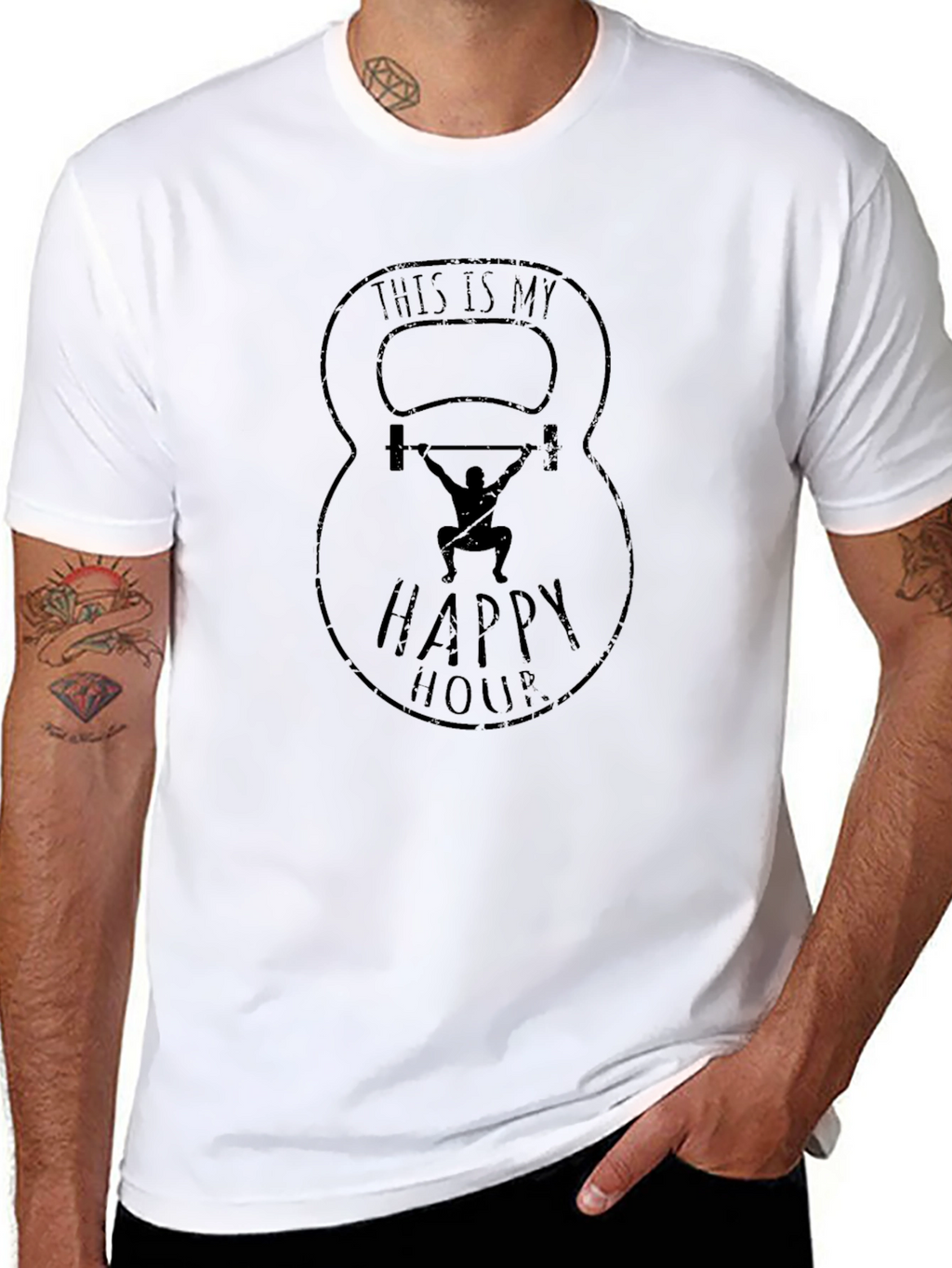 This is My Happy Hour Workout T-Shirt