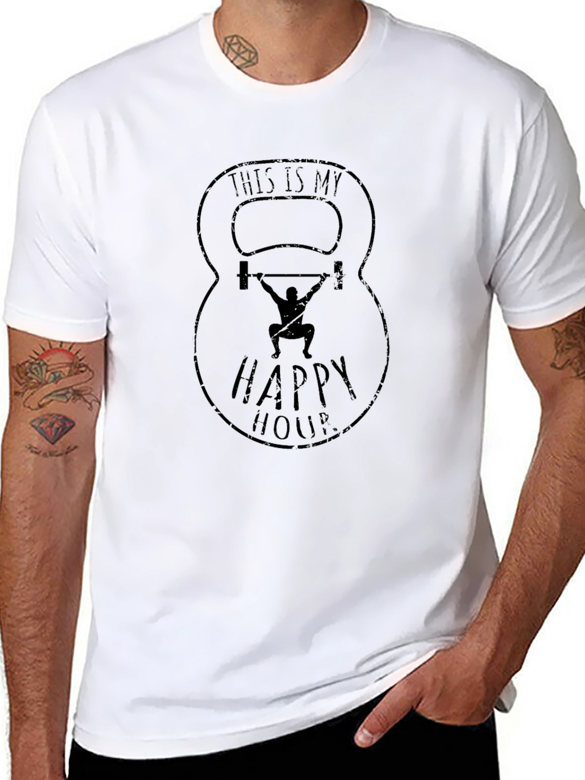 This is My Happy Hour Workout T-Shirt