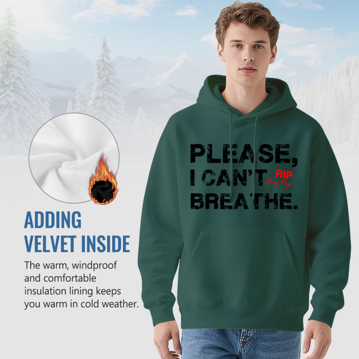 George Floyd Tribute Hoodie