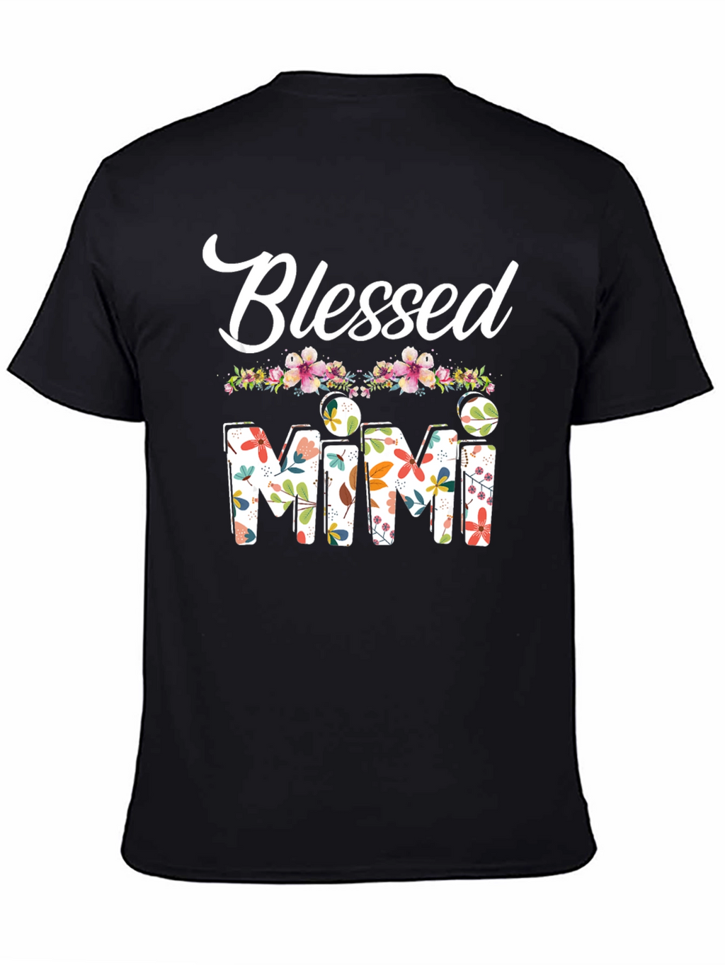 Blessed Mimi Floral Graphic T-Shirt