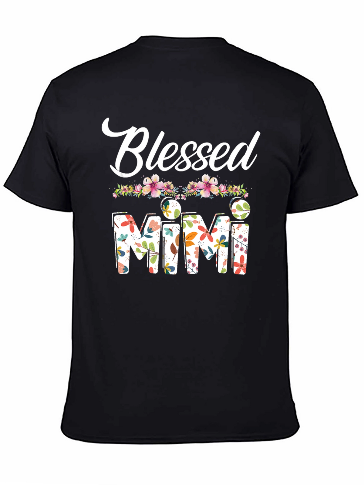 Blessed Mimi Floral Graphic T-Shirt