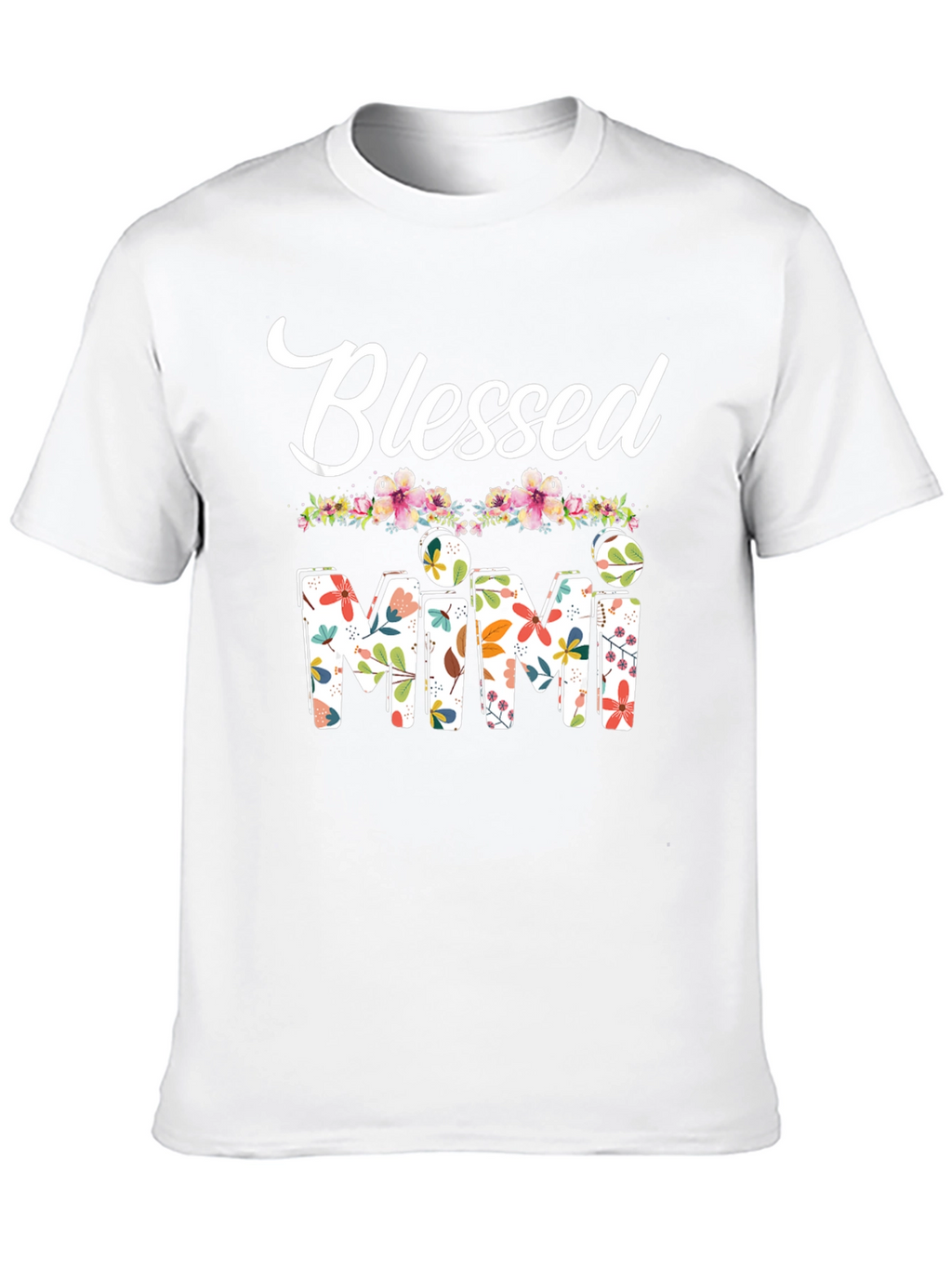 Blessed Mimi Floral Graphic T-Shirt