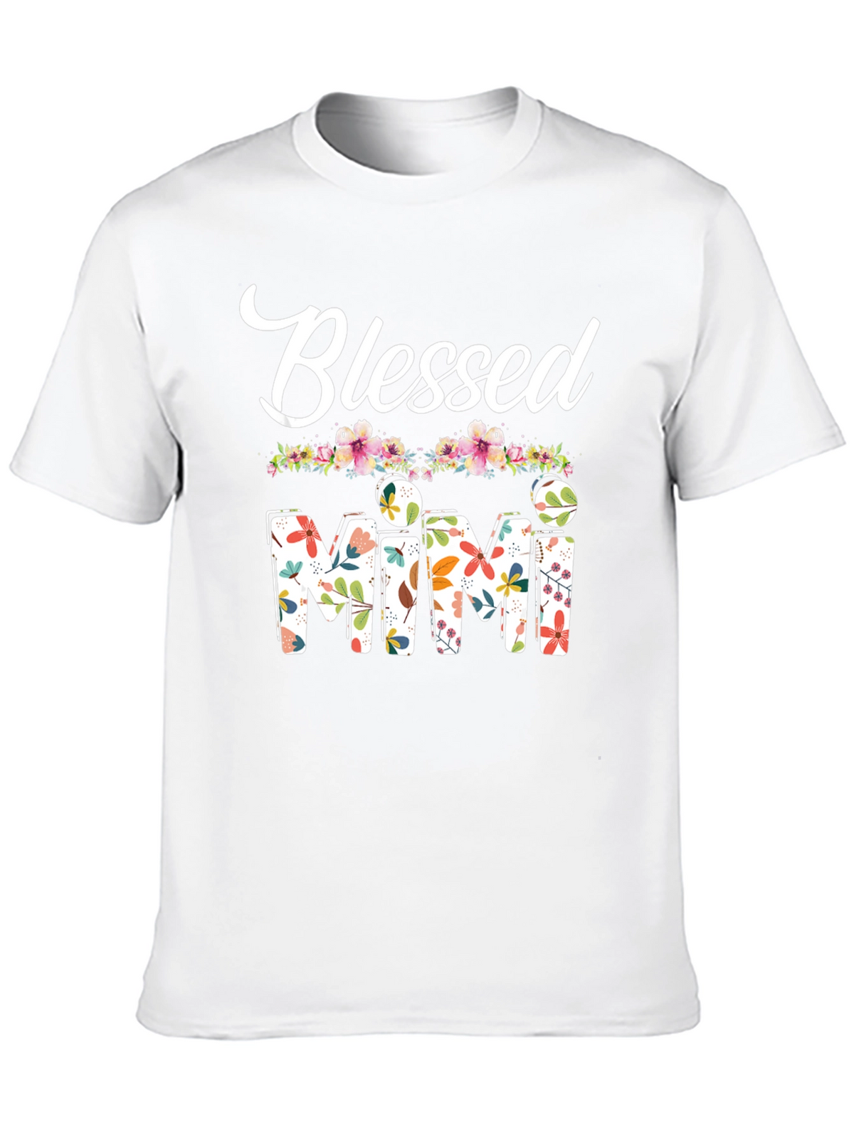 Blessed Mimi Floral Graphic T-Shirt