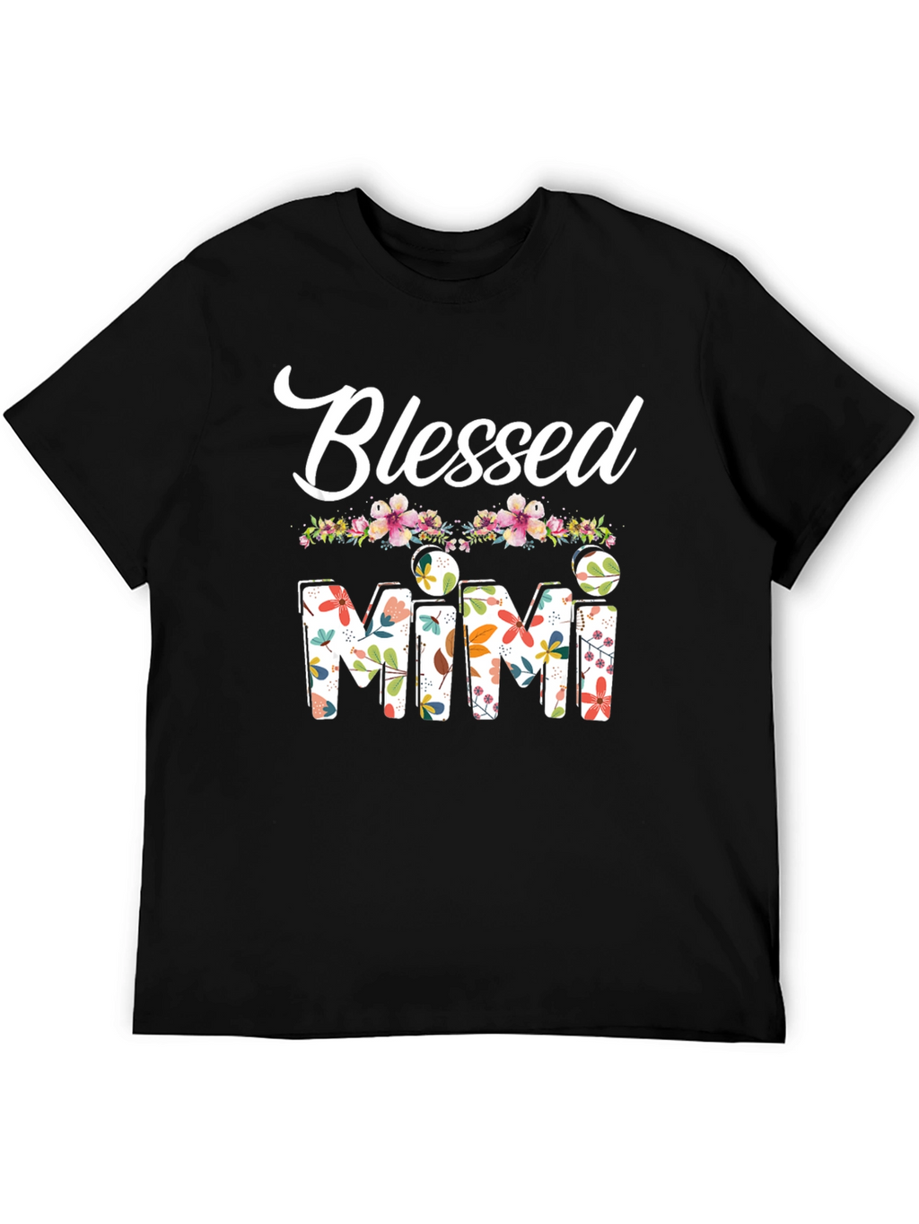 Blessed Mimi Floral Graphic T-Shirt