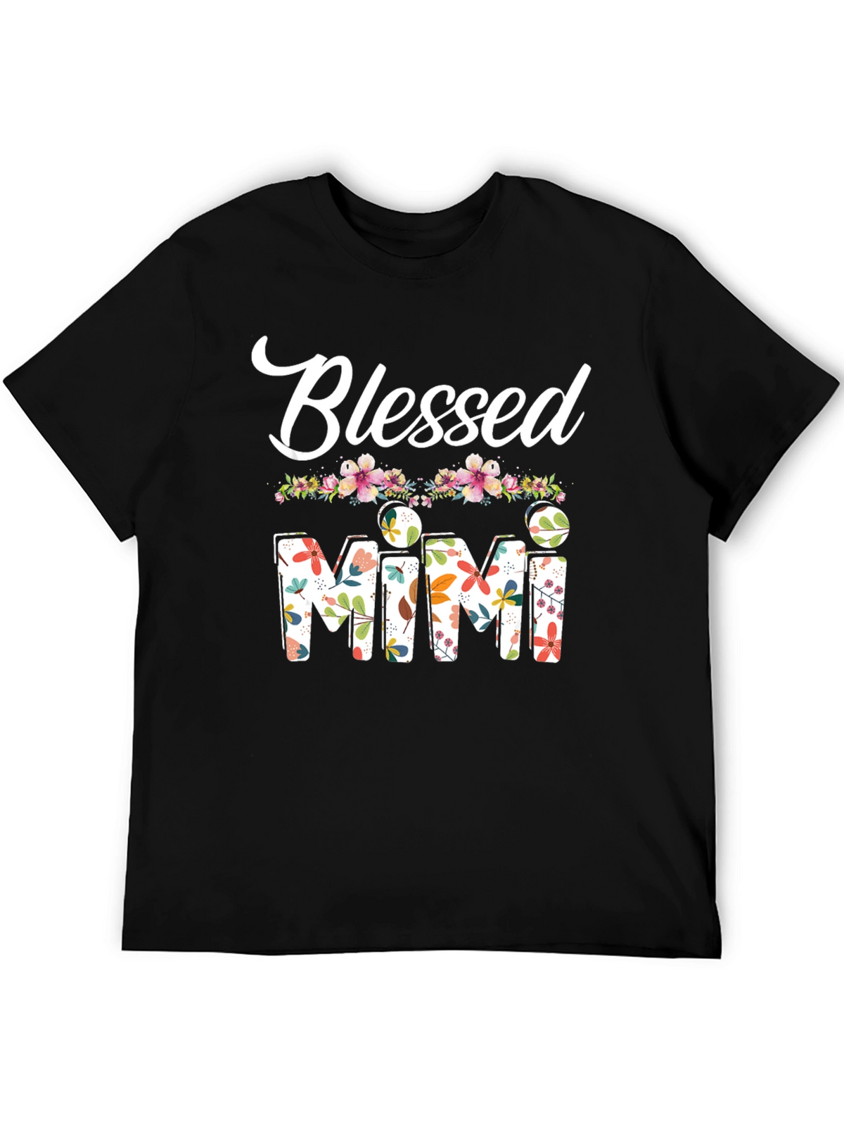 Blessed Mimi Floral Graphic T-Shirt
