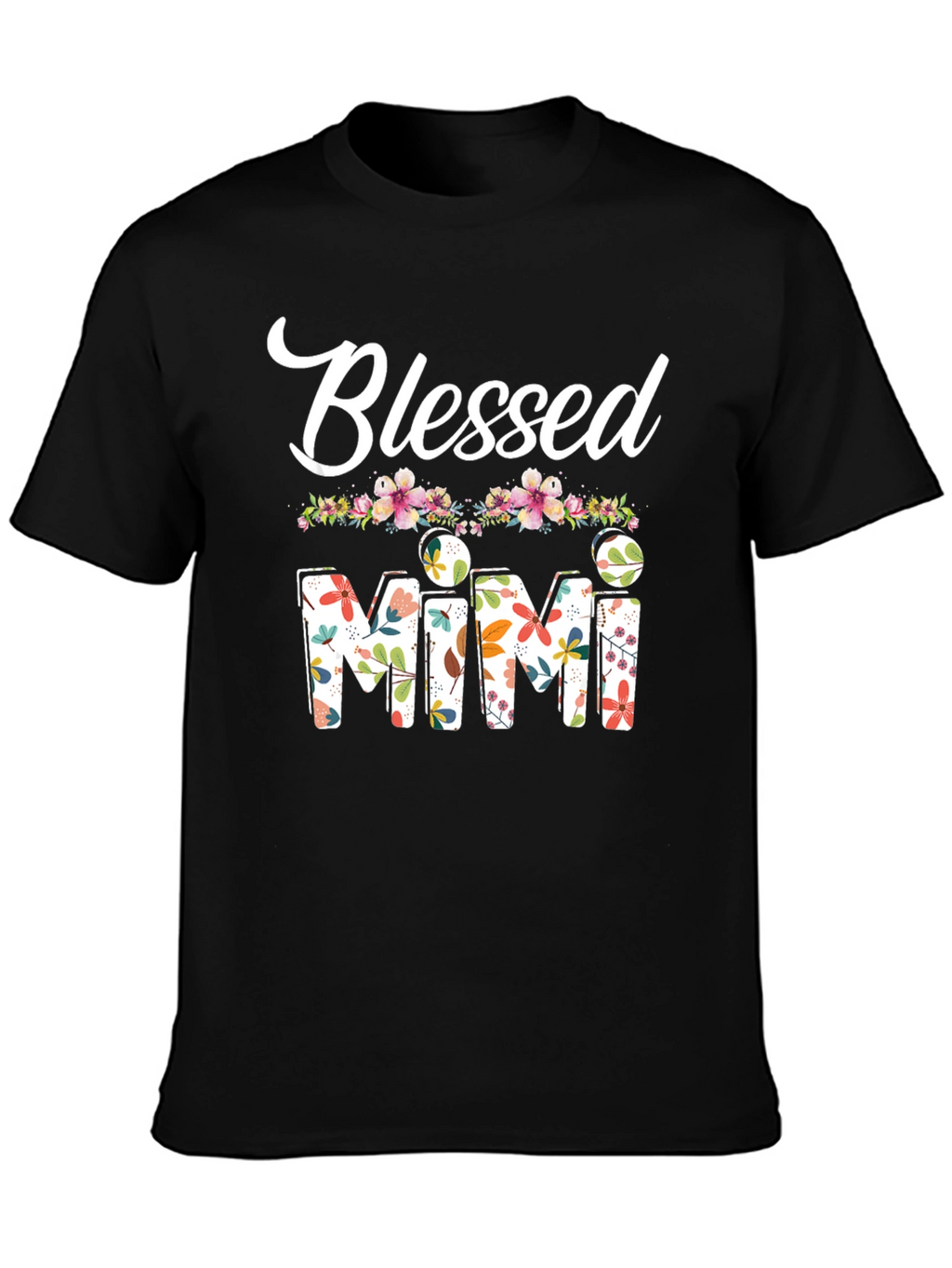 Blessed Mimi Floral Graphic T-Shirt